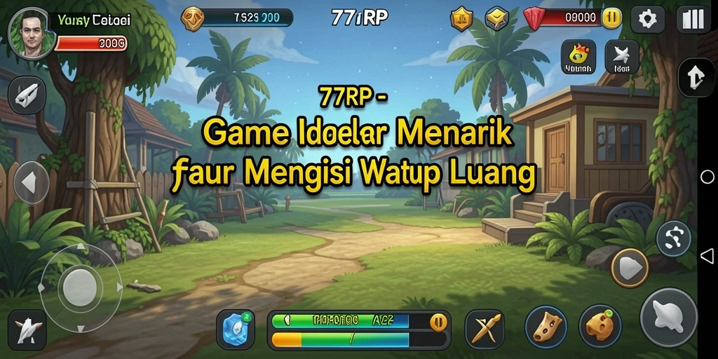 Screenshot gameplay 77RP menampilkan momen seru dalam permainan Idle.
