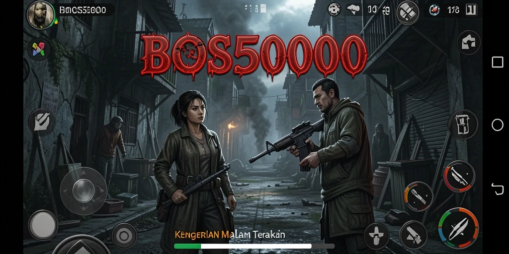 Gameplay HOROR menegangkan dengan atmosfer mencekam.