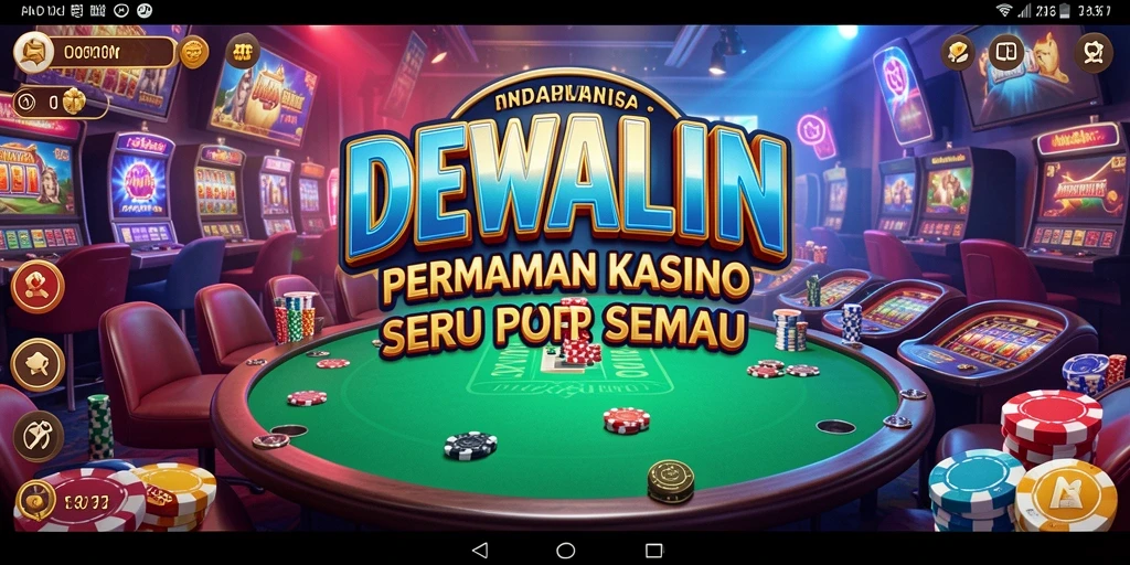 Tampilan menarik dari gameplay DEWALIN yang menawan.